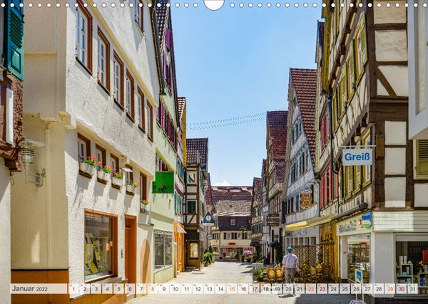 Produktbild: Herrenberg Impressionen (Wandkalender 2022 DIN A3 quer)