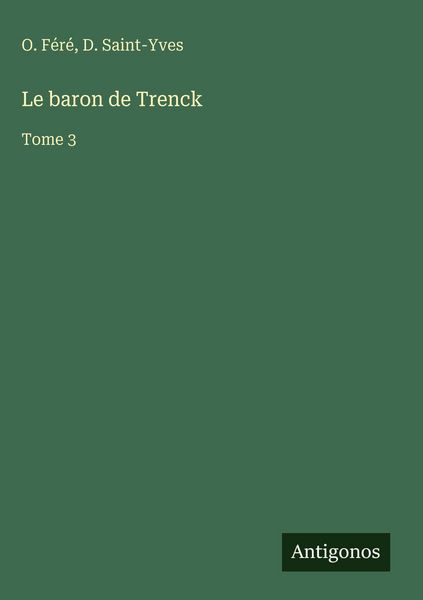 Produktbild: Le baron de Trenck