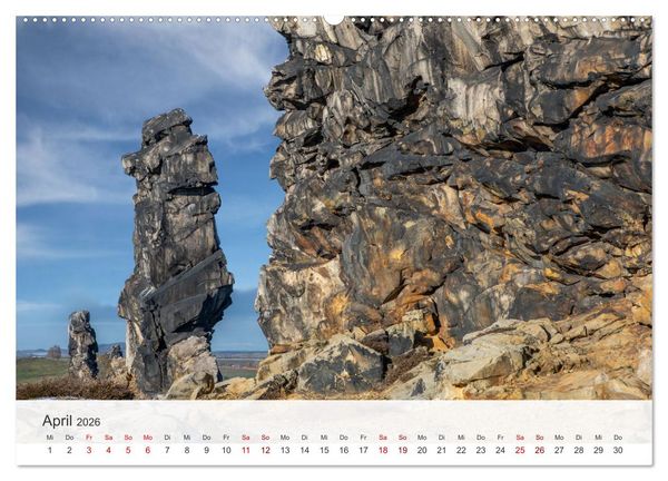 Produktbild: Sagenumwobener Harz (hochwertiger Premium Wandkalender 2026 DIN A2 quer), Kunstdruck in Hochglanz