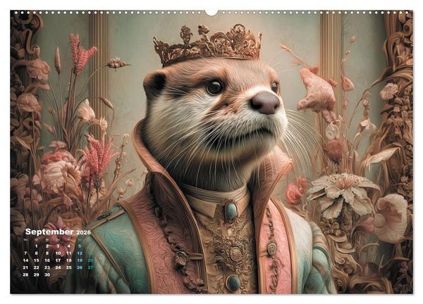 Produktbild: K&ouml;nigliche Gesch&ouml;pfe (hochwertiger Premium Wandkalender 2026 DIN A2 quer), Kunstdruck in Hochglanz
