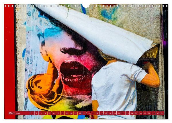 Produktbild: Street art Amsterdam Michael Jaster (Wandkalender 2026 DIN A3 quer), CALVENDO Monatskalender