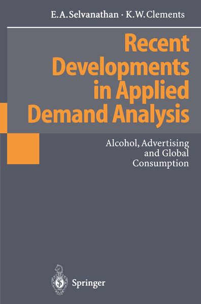 Produktbild: Recent Developments in Applied Demand Analysis