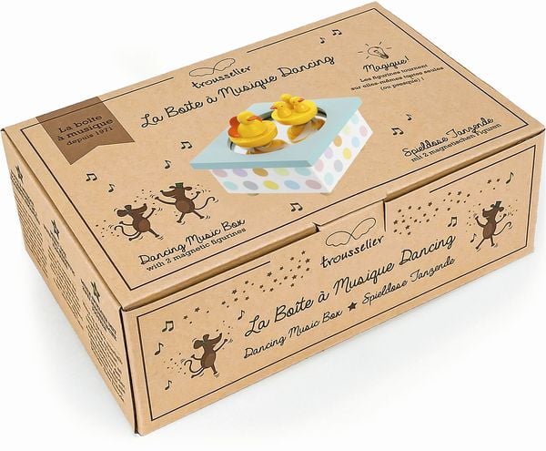 Trousselier - Spieluhr mit tanzenden Enten, magnetisch