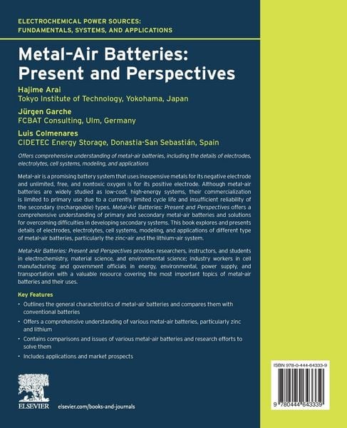 Produktbild: Electrochemical Power Sources