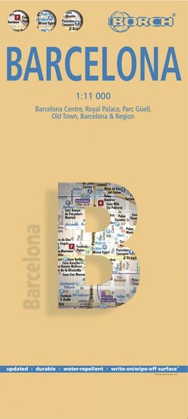 Produktbild: Barcelona, Borch Map