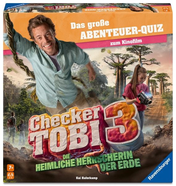 Produktbild: Checker Tobi - Das gro&szlig;e Abenteuer-Quiz - Ravensburger ab 7 Jahre