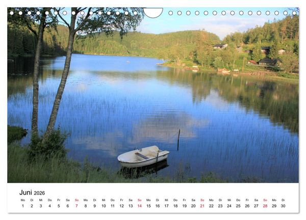 Produktbild: S&uuml;dnorwegen - von Kristiansand bis Stavanger (Wandkalender 2026 DIN A4 quer), CALVENDO Monatskalender