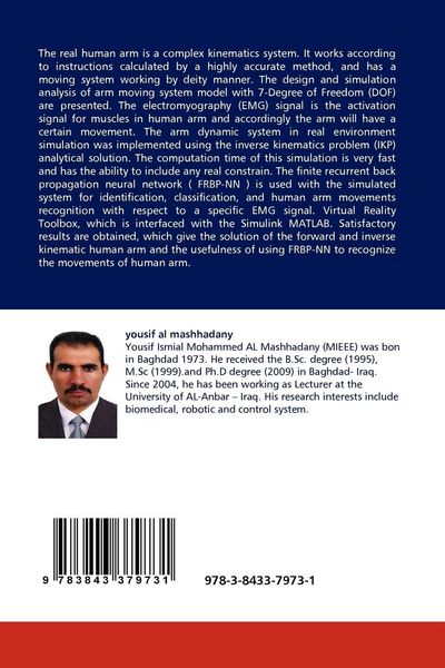 Produktbild: Design and Analysis of Virtual Human Arm Driven by EMG Signal