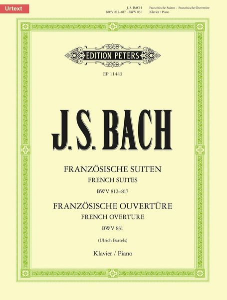 Produktbild: Franz&ouml;sische Suiten BWV 812-817 / Franz&ouml;sische Ouvert&uuml;re BWV 831