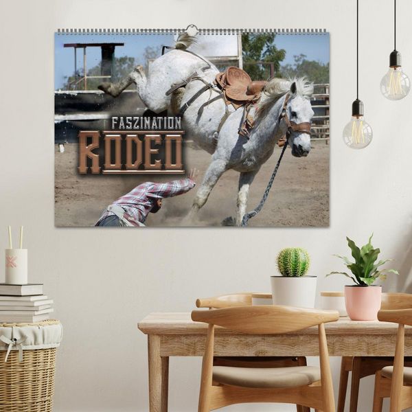 Produktbild: Faszination Rodeo (Wandkalender 2026 DIN A2 quer), CALVENDO Monatskalender