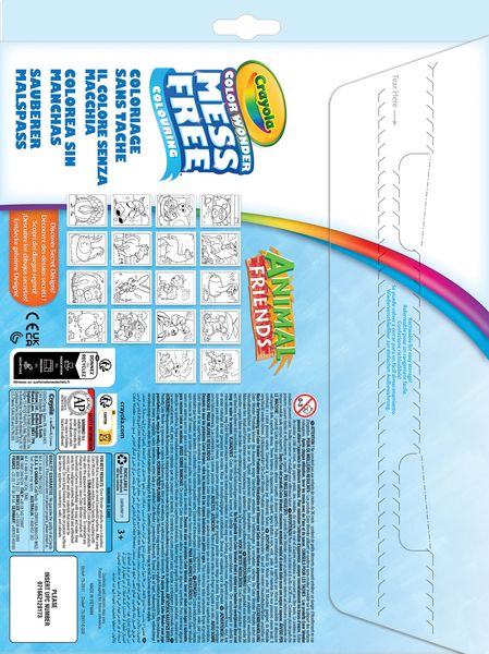 Produktbild: CRAYOLA - Color Wonder Malspass Tierfreunde