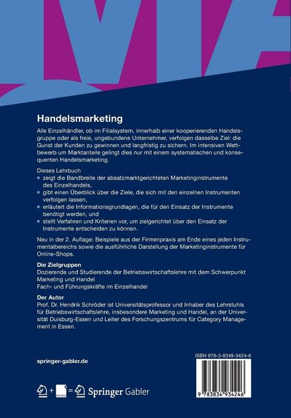Produktbild: Handelsmarketing