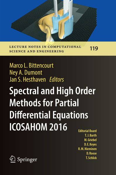 Produktbild: Spectral and High Order Methods for Partial Differential Equations ICOSAHOM 2016