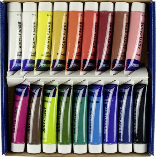 Produktbild: STYLEX Kreativ Set Acryl 29 Teile