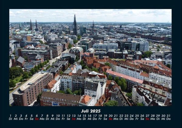 Produktbild: Hamburg 2025 Fotokalender DIN A4