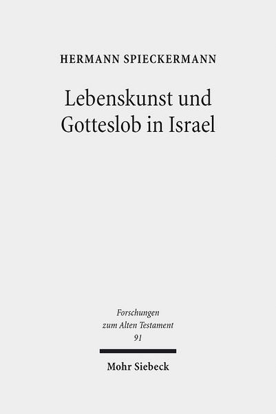 Produktbild: Lebenskunst und Gotteslob in Israel