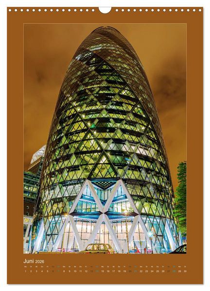 Produktbild: High-Tech-Architektur (Wandkalender 2026 DIN A3 hoch), CALVENDO Monatskalender