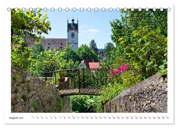 Produktbild: Bregenz am Bodensee (Tischkalender 2026 DIN A5 quer), CALVENDO Monatskalender