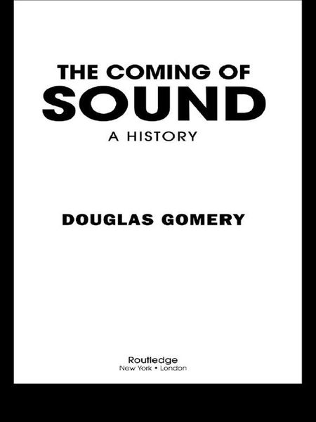 Produktbild: The Coming of Sound