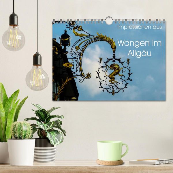 Produktbild: Impressionen aus Wangen im Allg&auml;u (Wandkalender 2026 DIN A4 quer), CALVENDO Monatskalender