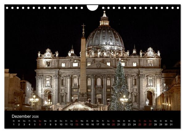 Produktbild: Rom (Wandkalender 2026 DIN A4 quer), CALVENDO Monatskalender