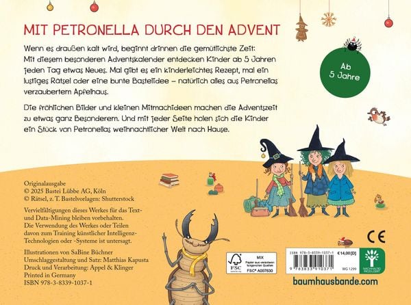 Produktbild: Petronella Apfelmus - Der Hexen-Adventskalender
