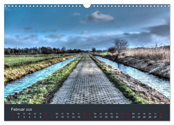 Produktbild: Heimat im Bremer Blockland (Wandkalender 2026 DIN A3 quer), CALVENDO Monatskalender