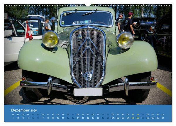 Produktbild: Citroen Traction Avant (Wandkalender 2026 DIN A2 quer), CALVENDO Monatskalender