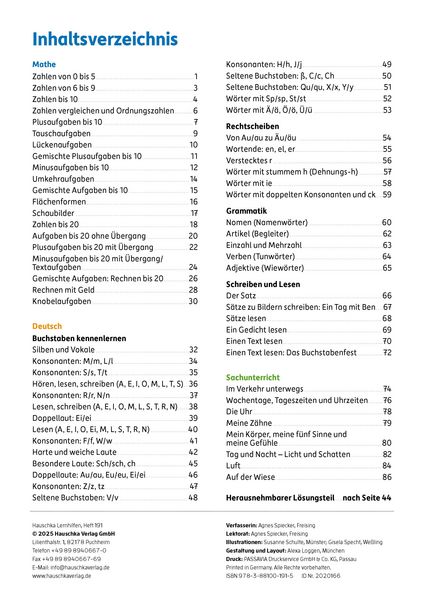 Produktbild: Erfolgreich durch die 1. Klasse &ndash; Mathe, Deutsch, Sachunterricht