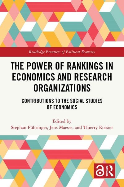 Produktbild: The Power of Rankings in Economics and Research Organizations