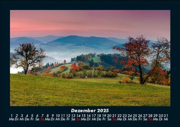 Produktbild: Naturlandschaften 2025 Fotokalender DIN A5