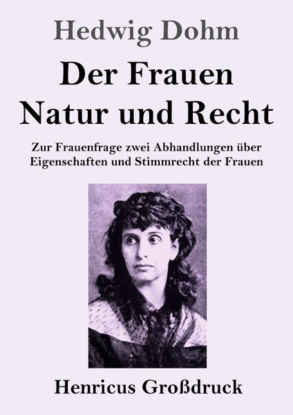 Produktbild: Der Frauen Natur und Recht (Gro&szlig;druck)