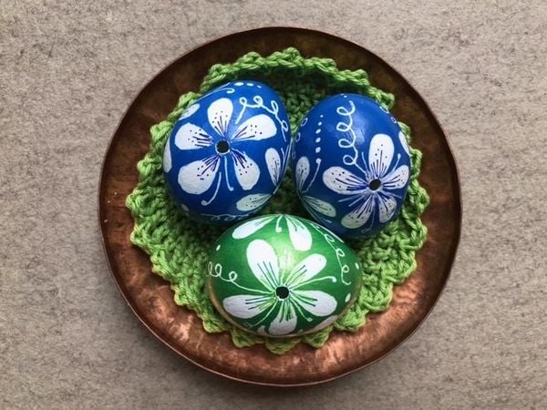 Produktbild: PEBARO 0354 - Eiergravieren, Ostereier-Malset mit Gravierstift und Zubeh&ouml;r, Bastelset