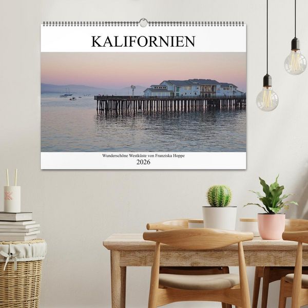 Produktbild: Kalifornien - wundersch&ouml;ne Westk&uuml;ste (Wandkalender 2026 DIN A2 quer), CALVENDO Monatskalender