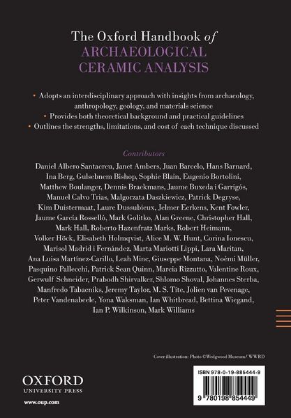 Produktbild: Oxford Handbook of Archaeological Ceramic Analysis