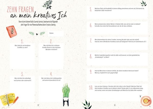 Produktbild: Bullet Journal - Be Yourself - kreativ leben