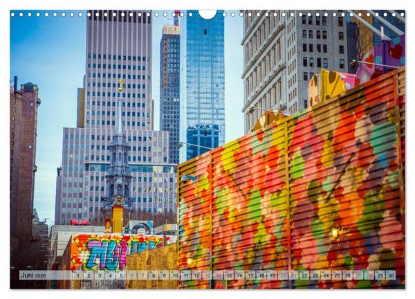 Produktbild: New York - Stadt der Wolkenkratzer (Wandkalender 2026 DIN A3 quer), CALVENDO Monatskalender