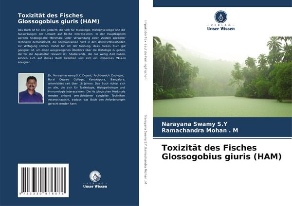 Toxizität des Fisches Glossogobius giuris (HAM), Taschenbuch von Narayana Swamy S. Y.,Ramachandra Mohan . M., Verlag Unser Wissen, 978-3-330-97607-8