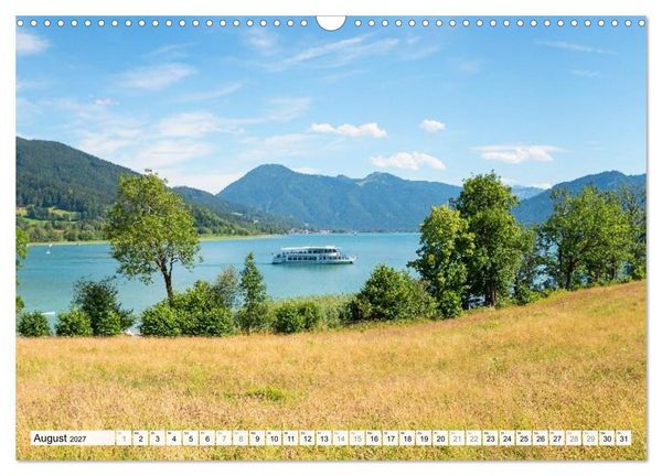 Produktbild: Es is so schee am Tegernsee (Wandkalender 2027 DIN A3 quer), CALVENDO Monatskalender