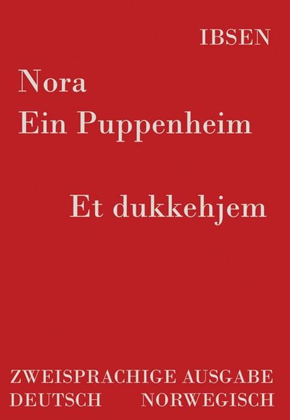 Produktbild: Nora - Ein Puppenheim /Et dukkehjem