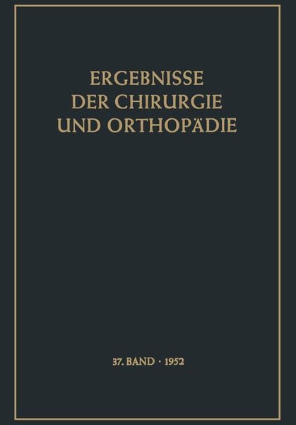 Produktbild: Ergebnisse der Chirurgie und Orthop&auml;die