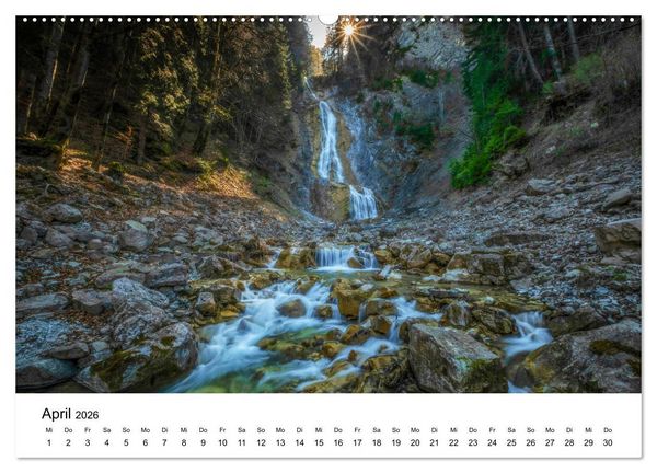 Produktbild: Wasserwelt Schweiz (hochwertiger Premium Wandkalender 2026 DIN A2 quer), Kunstdruck in Hochglanz