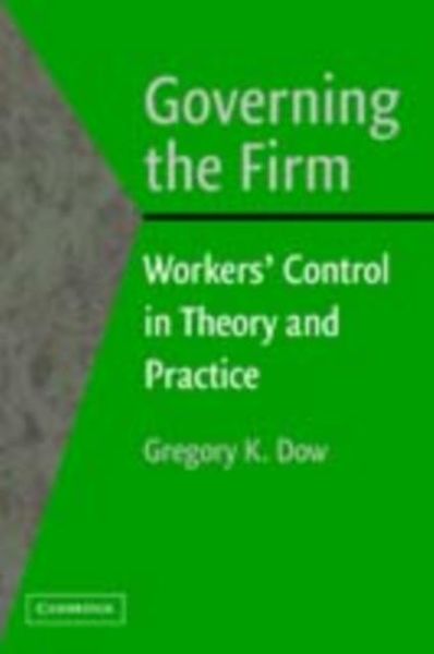 Produktbild: Governing the Firm
