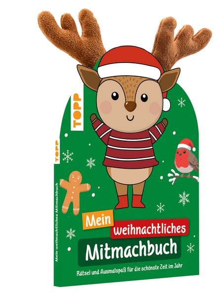 Produktbild: Mein weihnachtliches Mitmachbuch