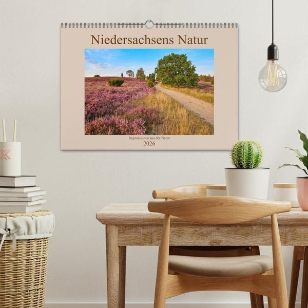 Produktbild: Niedersachsens Natur (Wandkalender 2026 DIN A3 quer), CALVENDO Monatskalender