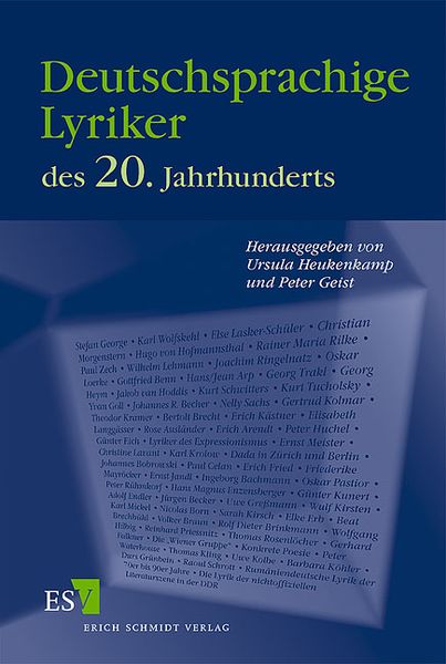 Produktbild: Deutschsprachige Lyriker des 20. Jahrhunderts