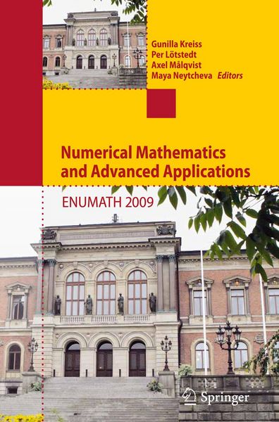 Produktbild: Numerical Mathematics and Advanced Applications 2009