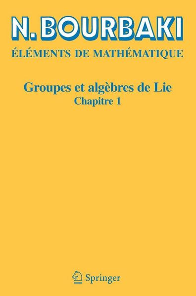 Produktbild: Groupes et alg&egrave;bres de Lie