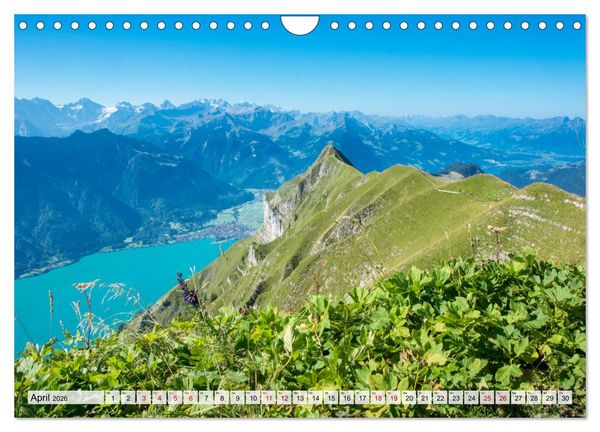 Produktbild: Der Brienzersee - Im Herzen des Berner Oberlandes (Wandkalender 2026 DIN A4 quer), CALVENDO Monatskalender