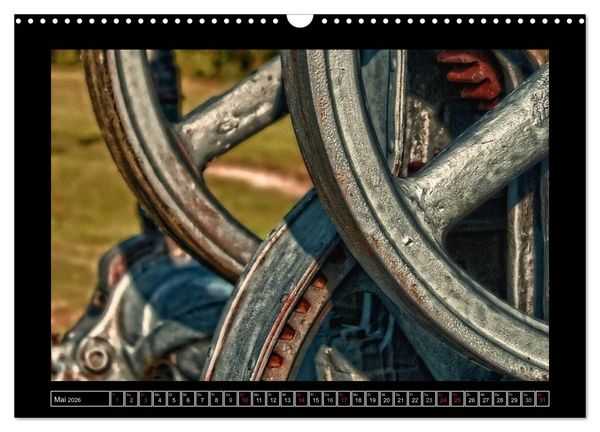 Produktbild: Industrie-Kunst 2026 (Wandkalender 2026 DIN A3 quer), CALVENDO Monatskalender